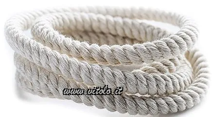 Cordoni ricoperti 100% cotone multifilo