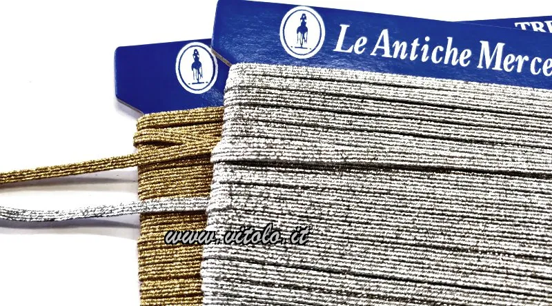 Elastico treccia Lurex