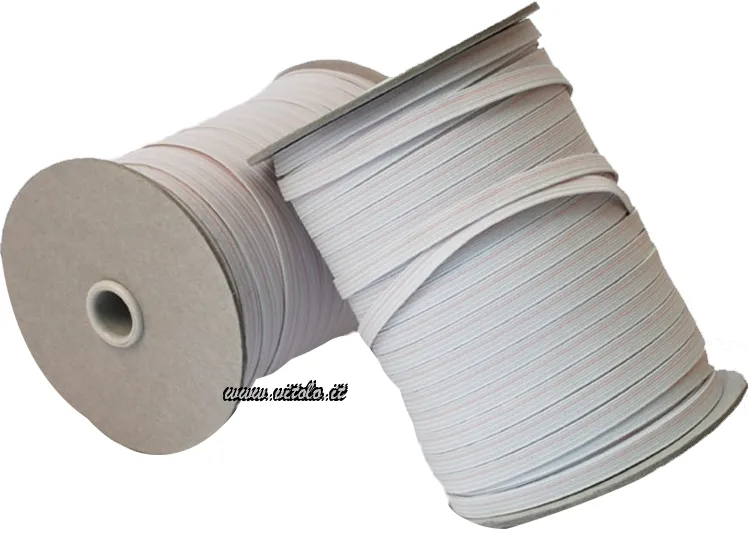 Elastico treccia termolavabile bordato