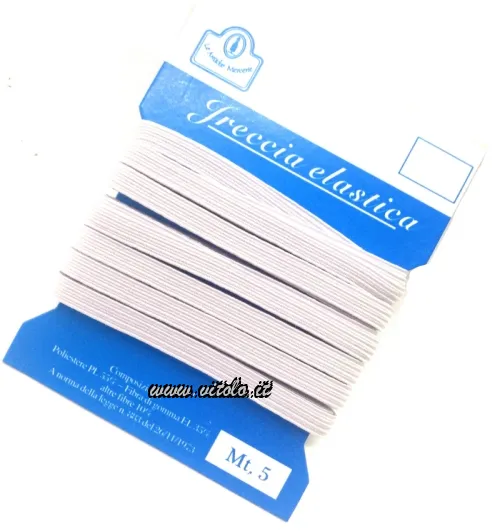 Elastico treccia Liscio economico
