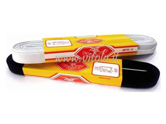 Elastico trecciato Liscio stock