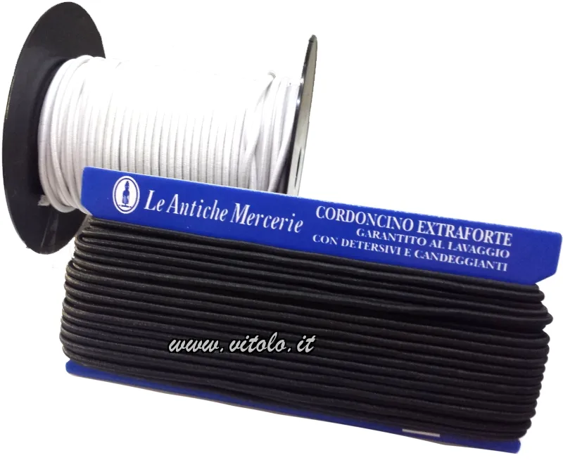 Elastico cordoncino Ricoperto