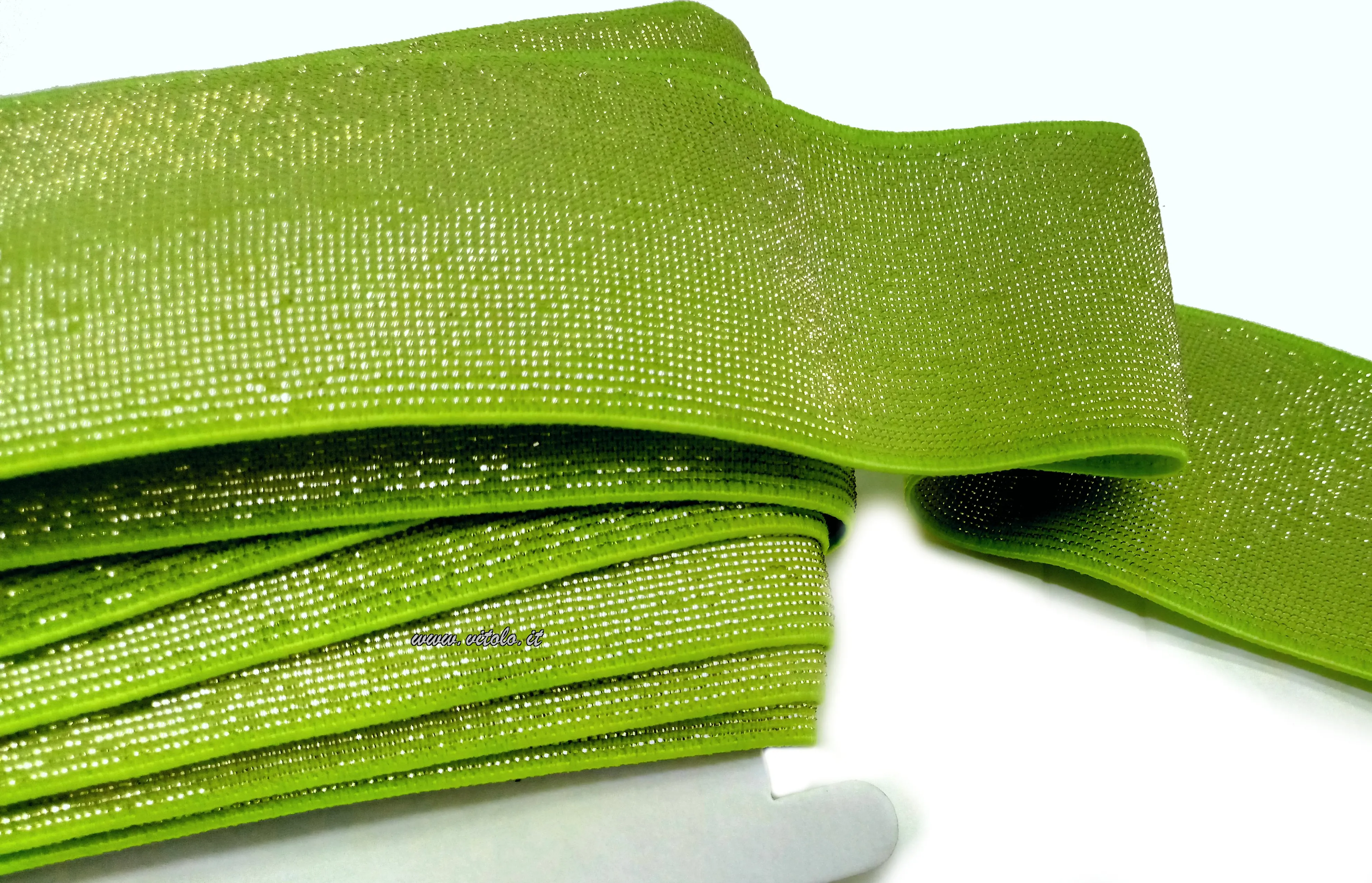 Gallone con lurex a telaio