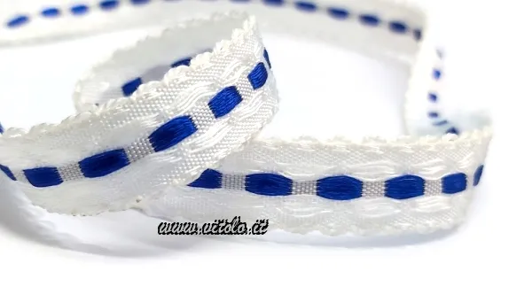 Blanco/azul