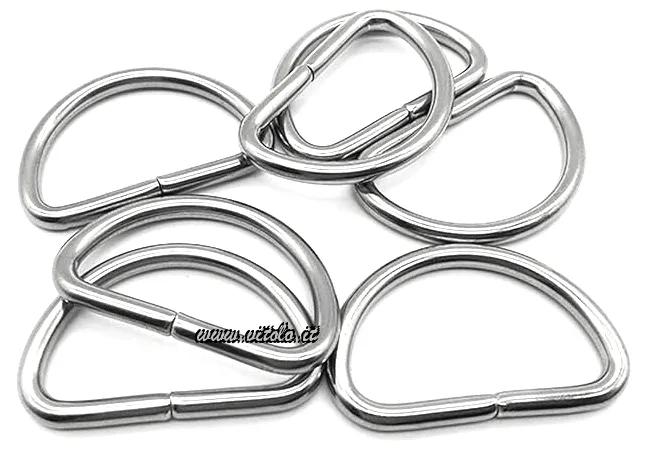 1/2 anello in metallo, utile e resistente