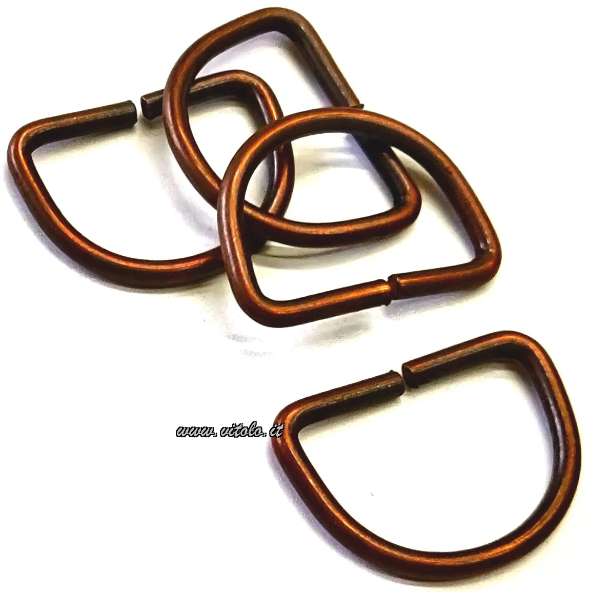 1/2 anello in metallo, utile e resistente