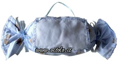 Aida fabric for embroidery, ideal for creating birth bows