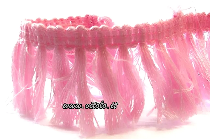 Frangia in cotone, misura 3, 5cm, confezione da 5 metri