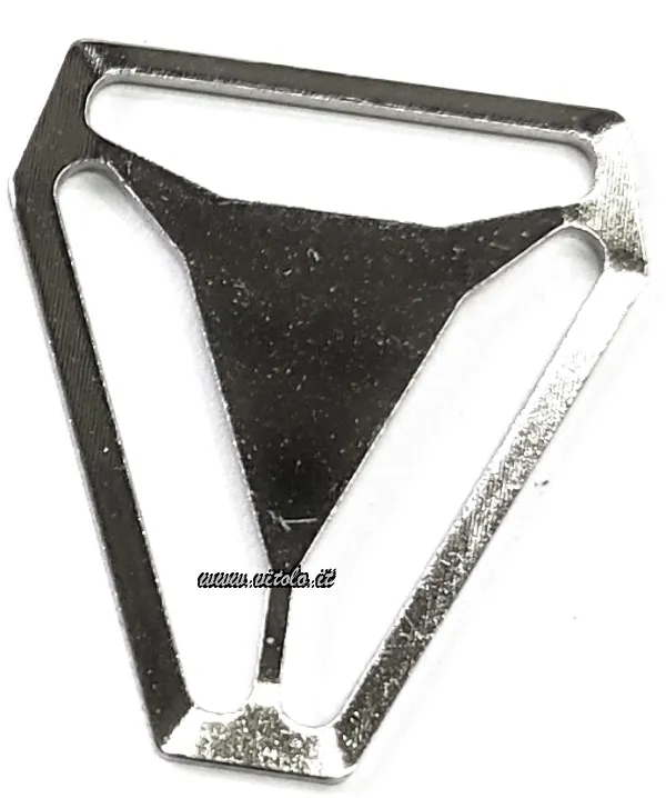 Passante triangolo per fibbie, utile accessorio per bretelle
