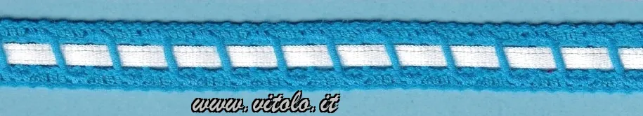 Turquoise/white