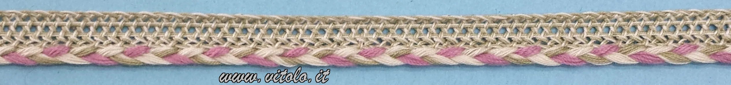 Ecru/rosa