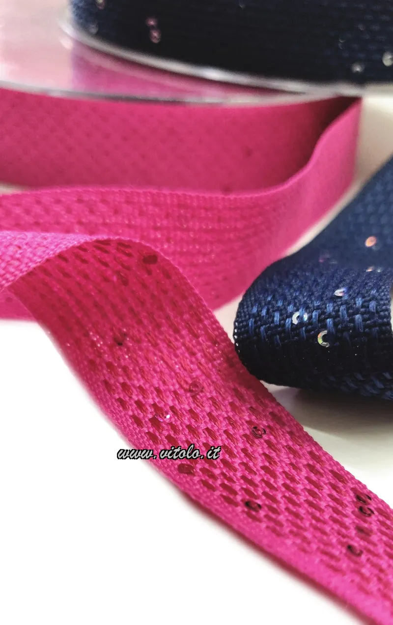 Ribbon with sequins