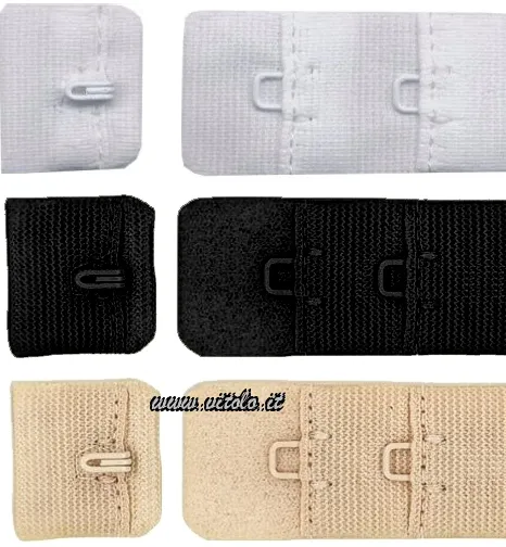 Kit gancio+asole per nastro corsetteria