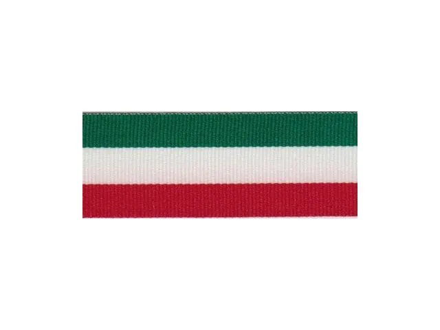 Ruban gros-grain tricolore, résistant et polyvalent