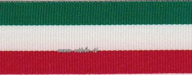 Tricolor gros-grain ribbon, durable and versatile