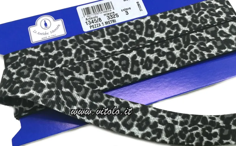Nastro gros-grain fantasia Animals 22mm