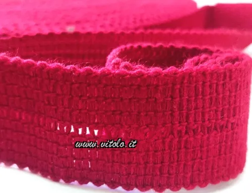 Nastro Crochet doppio bordo