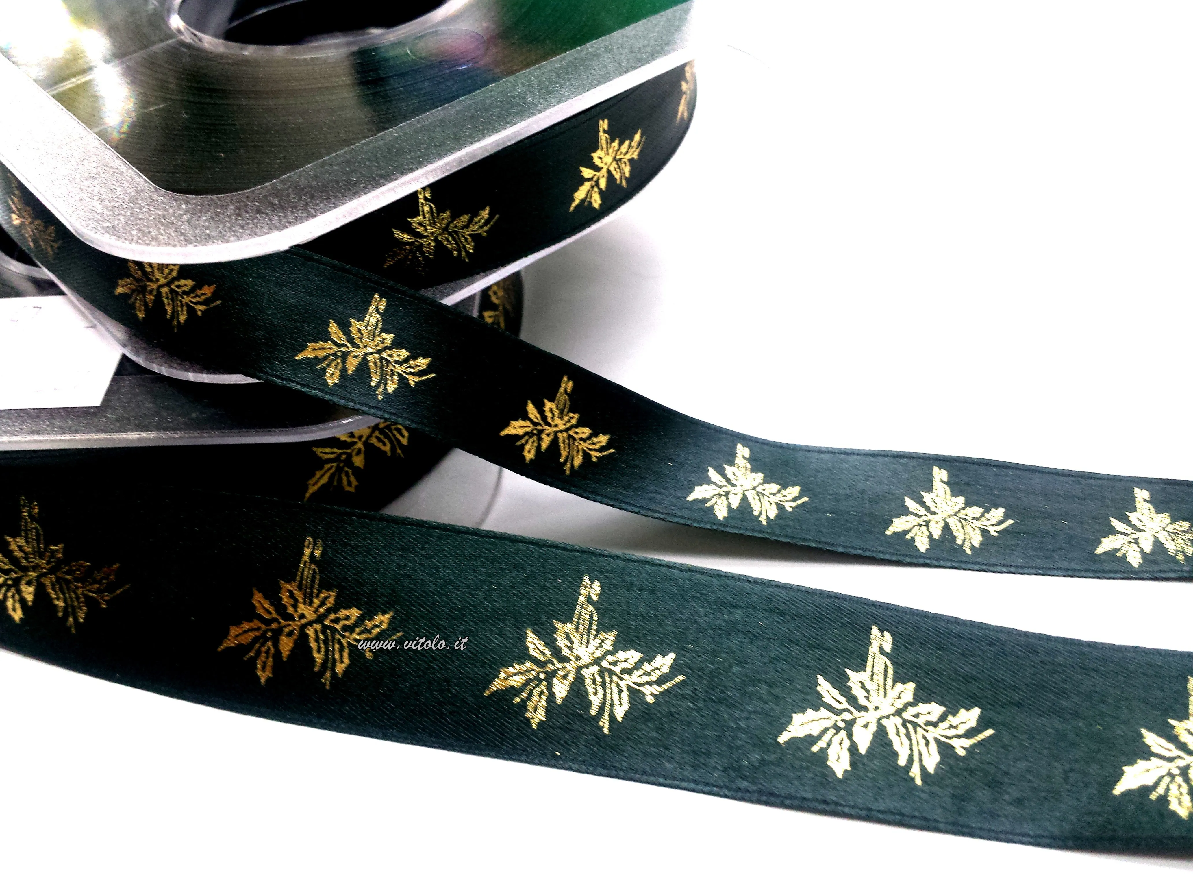 Christmas Printed Satin Ribbon