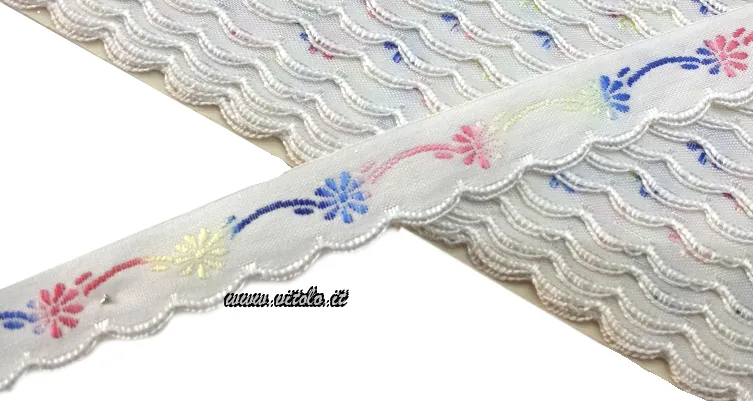 Nastro jacquard tirolese in pezza da 20 metri