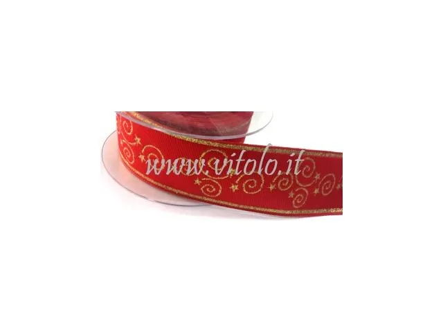 Nastro jacquard tirolese natalizio