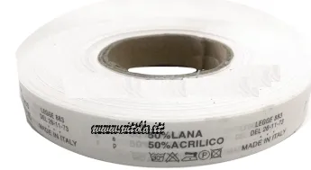 50% Acryl, 50% Wolle