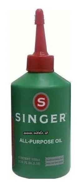 Olio per macchina Singer btl verde