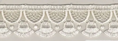 Macramè in poliestere 4 cm