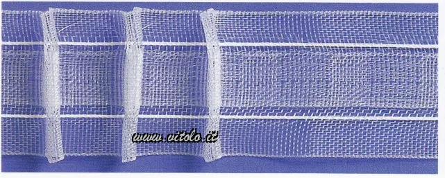 Cinta para cortinas Multitasca de 2 tiras
