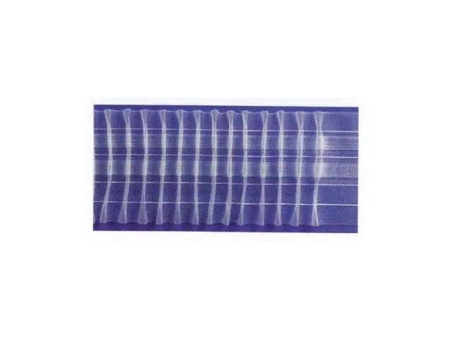 Doble bolsa de 30 mm con 4 lazos, ideal para cortinas