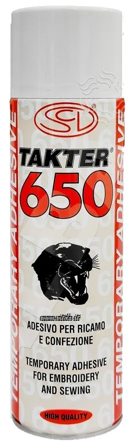 Adesivo temporaneo in spray Takter 650
