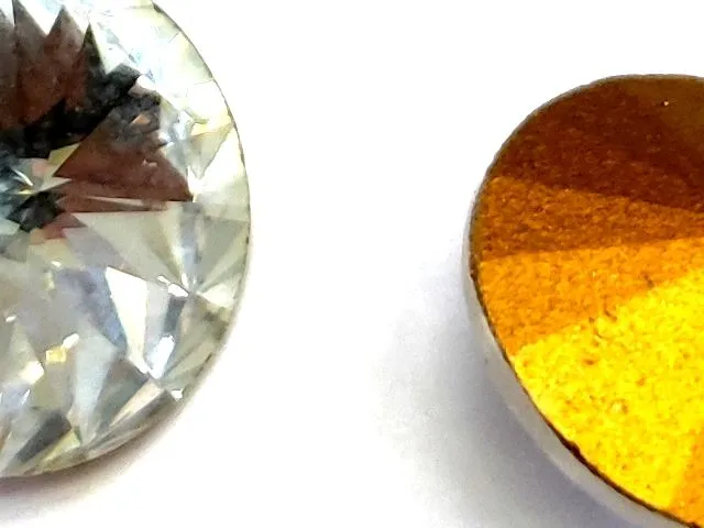 Swarovski tondo conico per ricamo