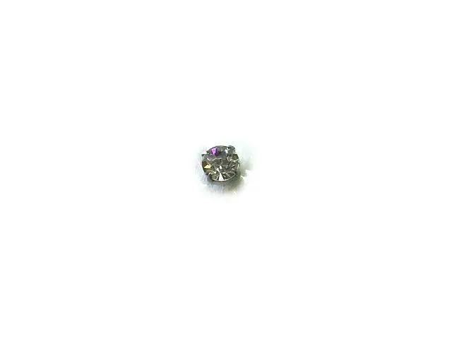 Solitario in strass per bottoni