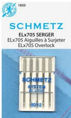 Aghi macchina "schmetz" 130/705elx taglicuci overlock