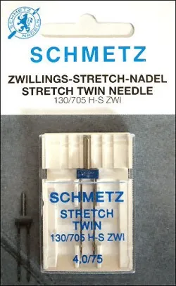 Aghi macchina "schmetz" 130/705h-s zwi gemello stretch