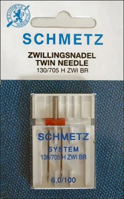 Aghi macchina "schmetz" 130/705h zwi gemello universal