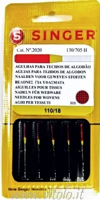 Aghi macchina "singer" 130/705h per tessuti