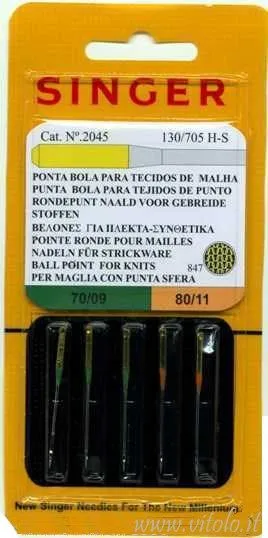 Aghi macchina "singer" 130/705h-s per jersey