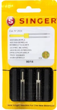 Agujas gemelas 130/705h-zwi para máquinas Singer