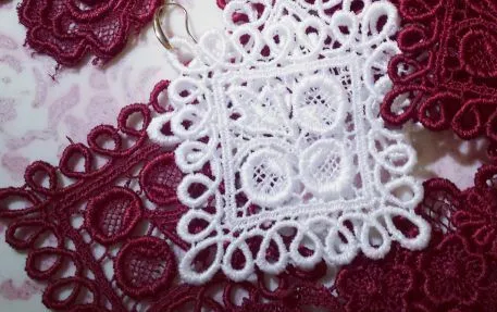 Applicazioni macrame' Macrame' rayon