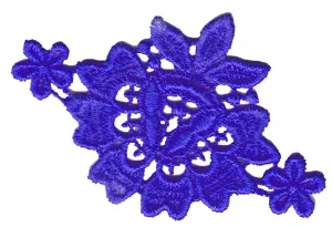 Rayon macrame lace in a package of 1 pair