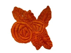 Aplicación de macramé de rayón, 7 cm