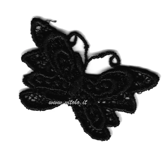 Versatile and durable rayon macramé lace
