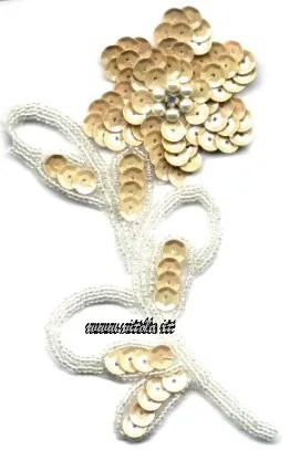Paillettes a forma di fiore
