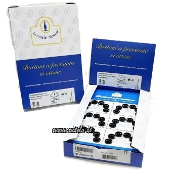 Bottoni automatici In ottone
