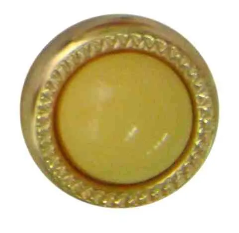 Bottoni donna Poliestere con bordo oro