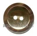 Bottoni metallizzati Tartaruga e oro 2 fori
