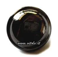 Bottoni metallizzati Bombati con bordo