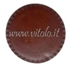 Leather-like buttons with shank