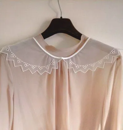 Colletti donna Tulle ricamato
