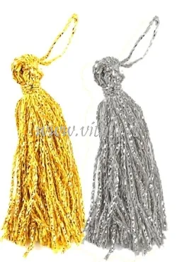 Nappine in Lurex da 6 cm